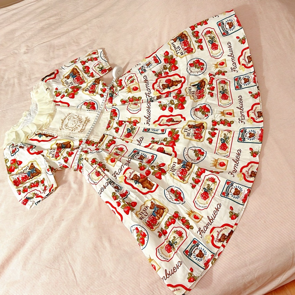 【sold】NEW Strawberry Lady Lolita Dress Cute Party Outfit size M